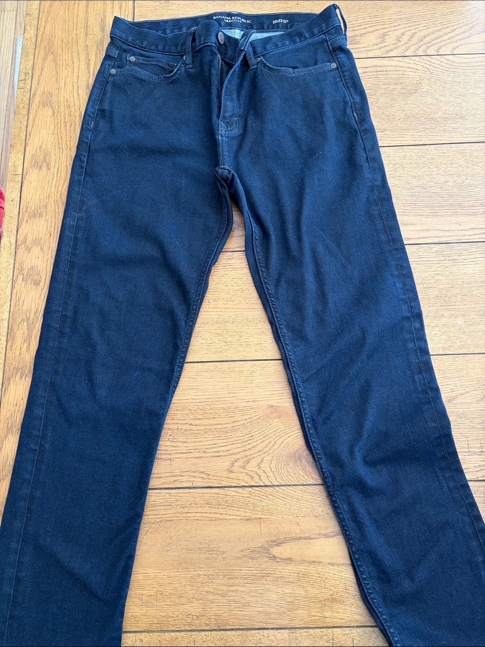 Banana Republic Men's Navy Slim Straight Jeans